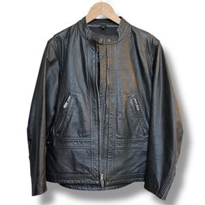 Harley-Davidson Black Leather Jacket Women’s Large  RN 103819 / CA 03402